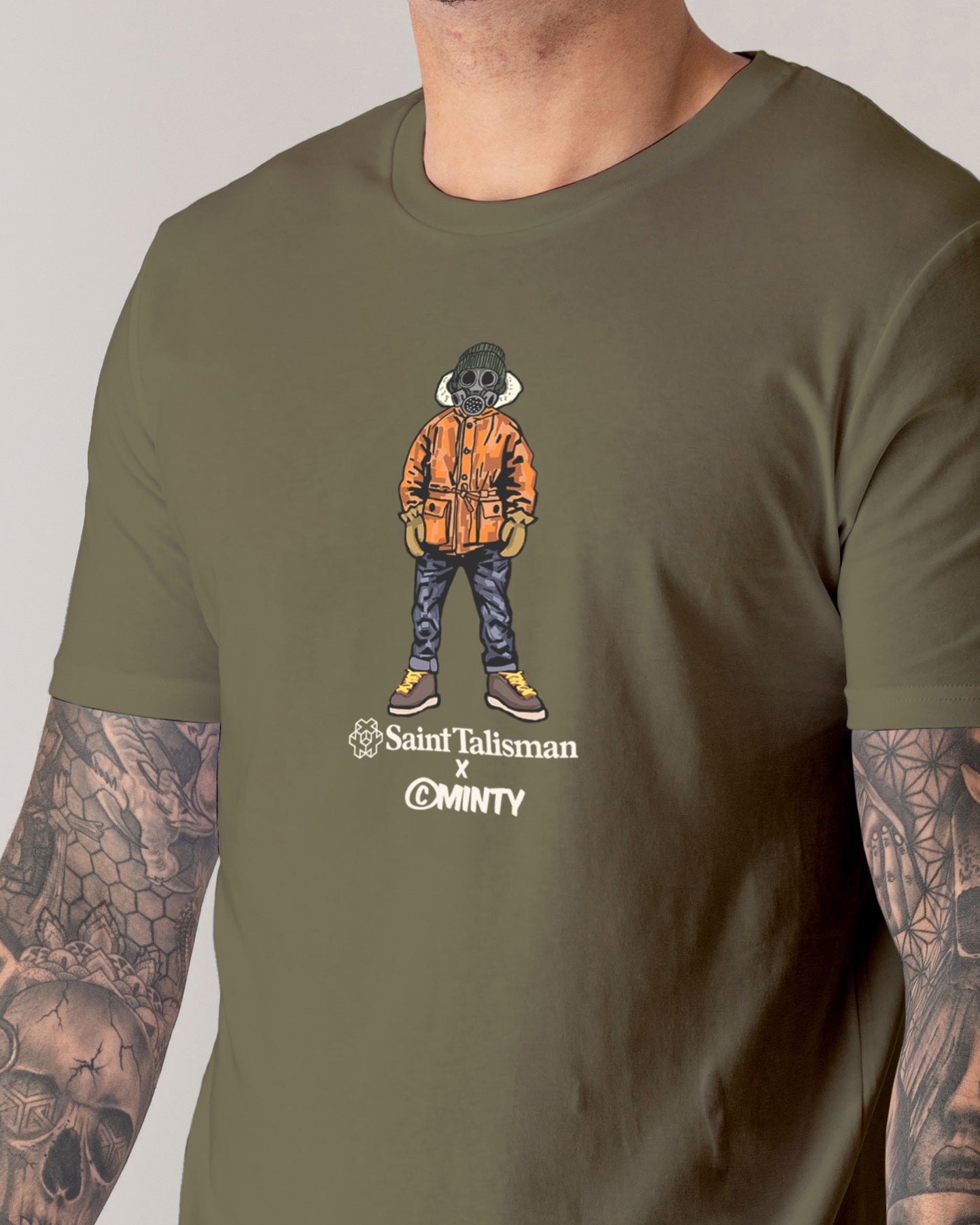 ST x Minty &#39;Alpine Gasman&#39; T-Shirt
