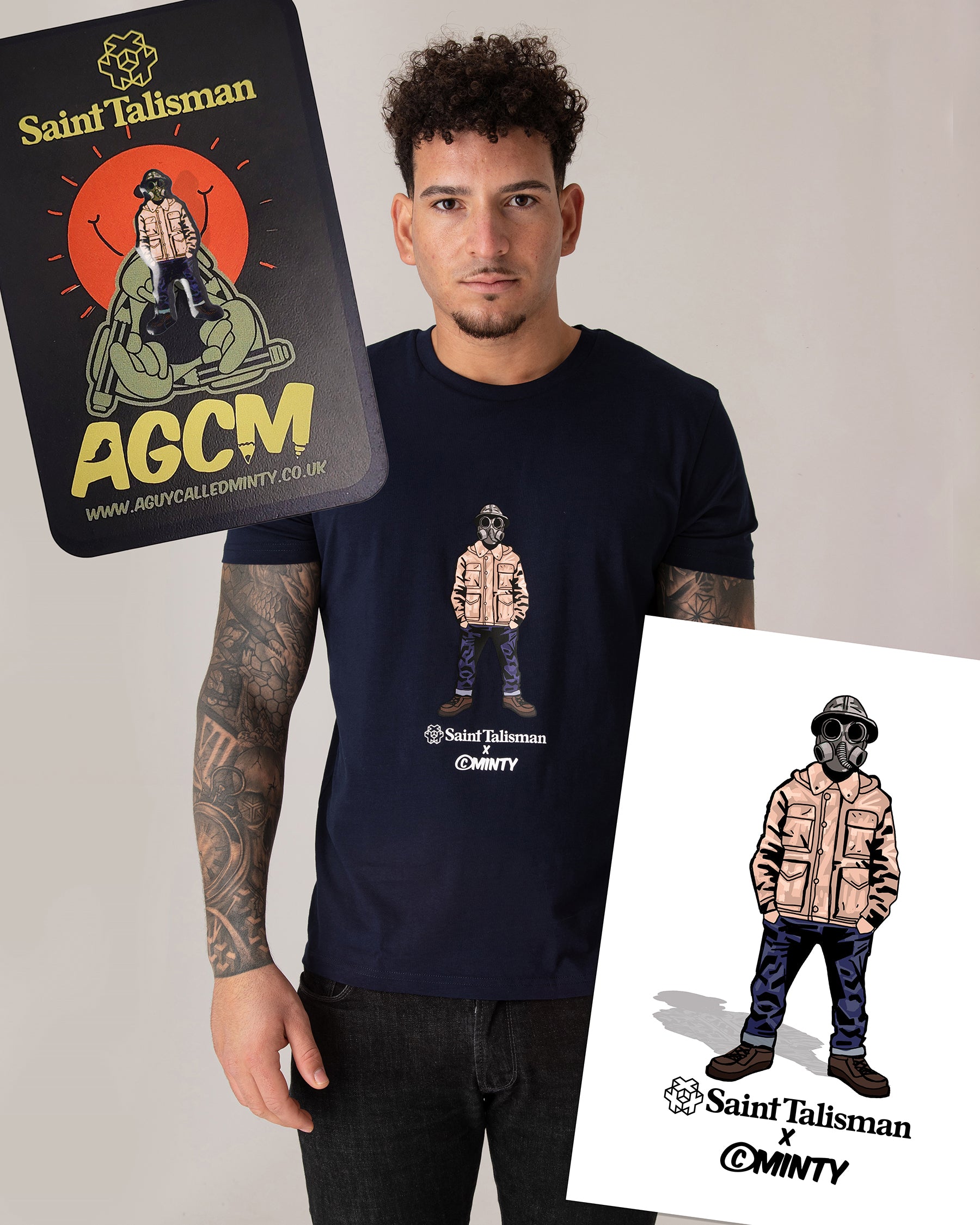 ST x Minty 'Urban Gasman' T-Shirt Bundle