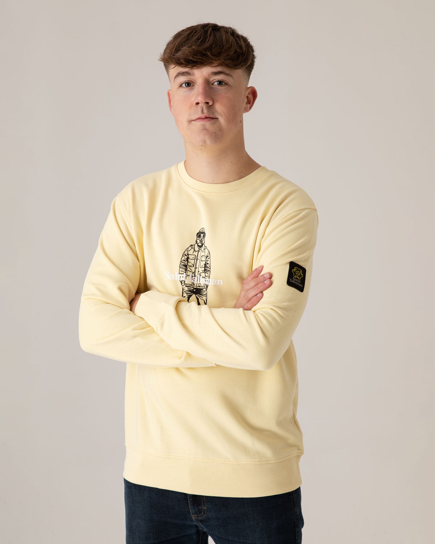 Urban Gasman Sweatshirt Yellow – Saint Talisman
